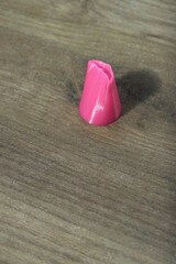 Pastry tip for making marshmallow flowers. Marshmallow tip for pastry bag. Made of plastic.