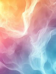 Obraz premium Colorful abstract smoke background for design use.