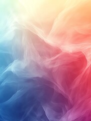 Fototapeta premium Abstract colorful smoke effect background design.