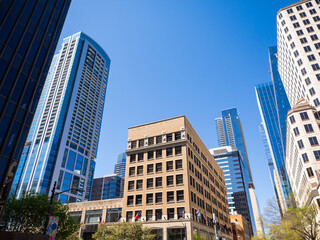 Obraz premium Skyscaper view of Austin, Texas