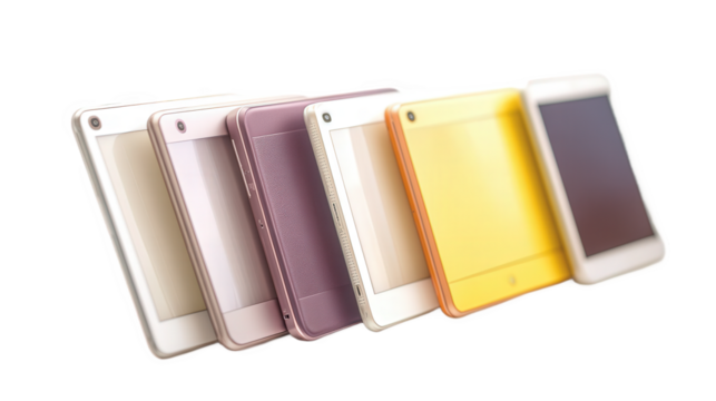 Modern Tablet Collection in Various Colors