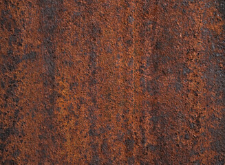 Rusty metal surface. Rusty steel texture. Iron corrosion.