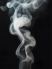 White smoke or clouds isolated on background, mist or fog	