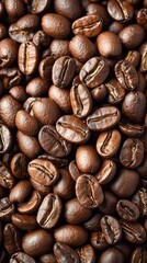 Obraz premium Close-up coffee beans