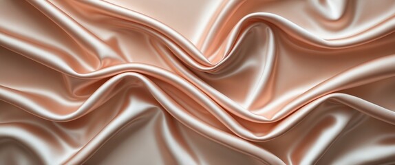 abstract background luxurious fabric or flowing wave or undulating folds of textured silk satin velvet material or refined wallpaper design, backdrop