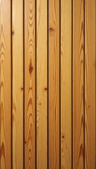 Naklejka premium Vertical light brown wood planks, subtle stripe texture, wall, wooden background