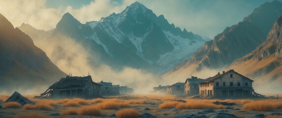 A collection of images depicting a decline in highlands. Elevation 2804 meters.