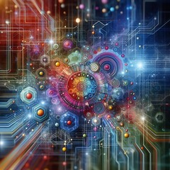 Obraz premium Advancing AI and IoT Integration: Revolutionizing Smart Technologies for Future Innovation