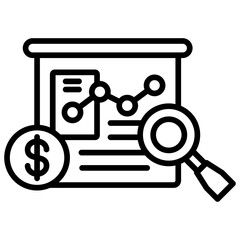 Data Research Icon