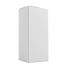 white box isolated on white