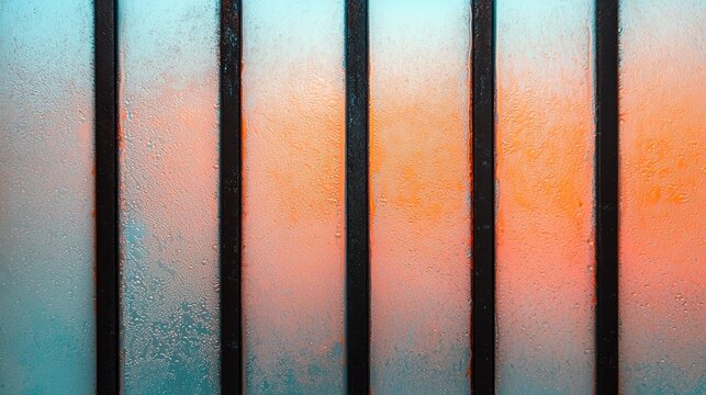 Wall Texture concept. Frosted glass wall texture with soft diffusion and muted colors
