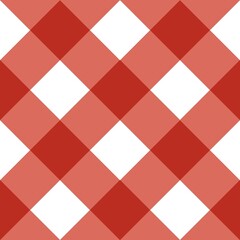 Fototapeta premium red and white checkered pattern