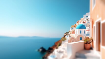 Dreamy Santorini Summer Escape and Scenery