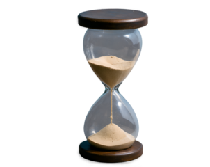 A Cracked Hourglass, Symbolizing Time Running Out and the Fragility of Existence, Emphasizing the Transient Nature of Moments and the Impermanence of Life's Precious Resources