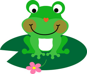 봄에 활동하는 양서류로 개구리보다 작은 초록색 청개구리