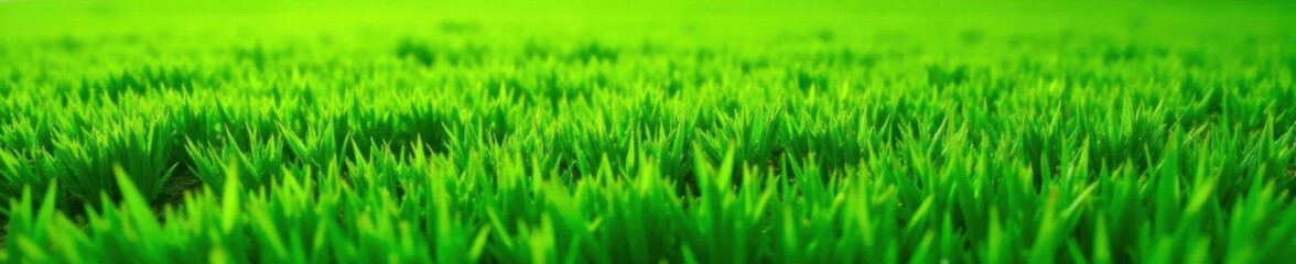 Fototapeta premium Uniform, short-cropped grassy surface; fine detail , fine, even