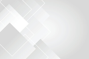 Obraz premium Abstract white, gray vector background with semi-transparent gradient rectangles