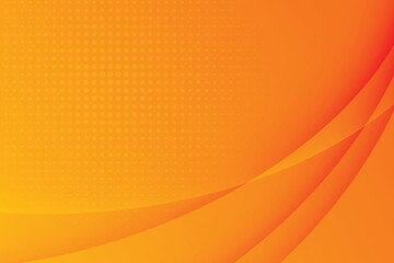 Abstract Orange waves geometric background. Modern background design. gradient color. Fit for presentation design. website, banners, wallpapers, brochure, posters