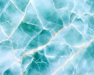 Obraz premium Teal marble texture background, design element