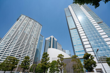 品川インターシティの高層ビル群　東京都品川区