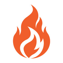 Dynamic Fire Flame Vector | Modern Fire Logo Design | Burning Hot Flame Icon | Abstract Heat Symbol | Fire Illustration for Branding, Sports, Energy, BBQ, and Gaming Graphics