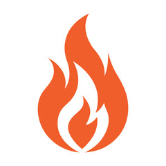 Dynamic Fire Flame Vector | Modern Fire Logo Design | Burning Hot Flame Icon | Abstract Heat Symbol | Fire Illustration for Branding, Sports, Energy, BBQ, and Gaming Graphics