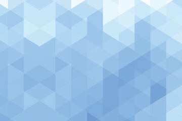 Obraz premium abstract blue background with triangle pattern 