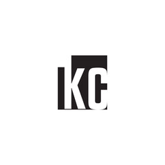 kc Letter logo design, Luxury letter KC vector logo, KC letter initial vector logo design, alphabet letters KC monogram
