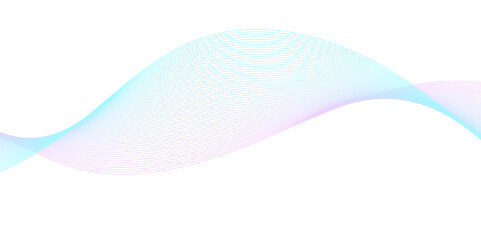 Abstract colorful blue, pink blend wave lines and technology background. Modern colorful flowing wave lines and glowing moving lines. Futuristic technology and sound wave lines background.
