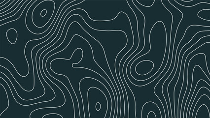 Modern Geometric Topography Pattern for Design