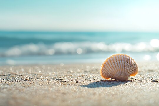 shell on the beach