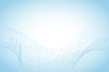 abstract blue wavy line background