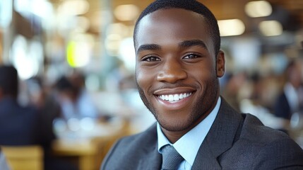 Fototapeta premium Smiling business professional