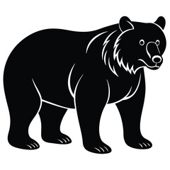 AdoBrown-Bear Icon, Animal Solid Iconbe Illustrator Artwork