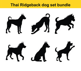 Obraz premium Vector silhouettes of various animals including horses, dogs, cats, tigers, wolves, and cows in a wild and domestic farm setting