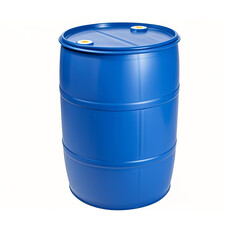 Blue Plastic Drum 200 Liter Storage Container