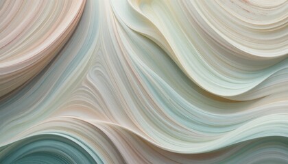 Abstract flowing patterns digital creation art background soft color palette fluid movement aesthetic design