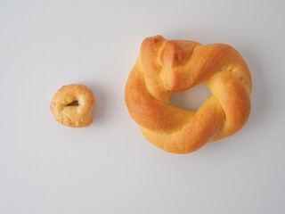 Taralli - traditional Italian tasty snack.