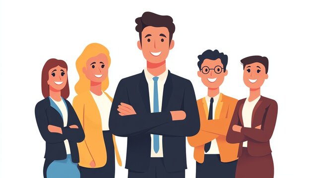 A team leader fostering a supportive work environment for all team members