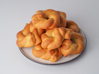 Taralli - traditional Italian tasty snack.