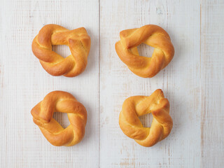 Taralli - traditional Italian tasty snack.