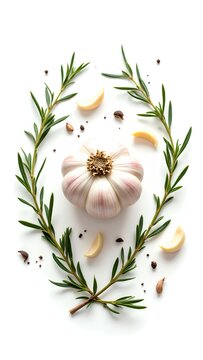 garlic and cloves