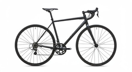 sport bicycle isolated on white background