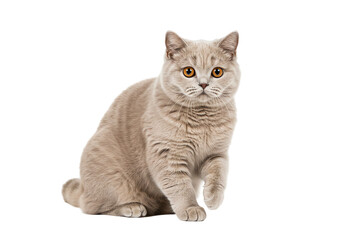 Obraz premium Beautiful British Shorthair Cat Standing