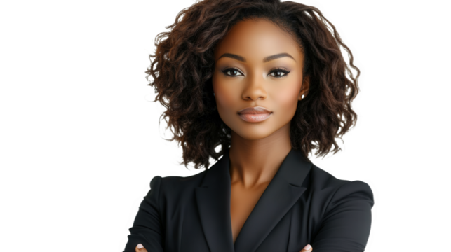 Confident Black Professional Woman