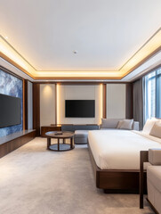 The warm experience of exquisite guest rooms