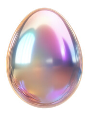 Obraz premium PNG Egg icon iridescent accessories holographic.