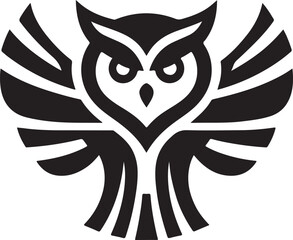 tribal owl tattoo