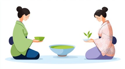 Preparing ceremonial matcha tea japan beverage experience tranquil setting traditional viewpoint health benefits