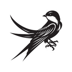 vector illustration of a bird